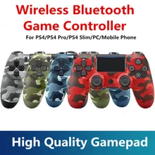 PS4 Console Game Controller Wireless Bluetooth DualShock4 Gamepad For SONY Playstation 4 PS3 PC Laptop iPad Andriod Phone iPhone