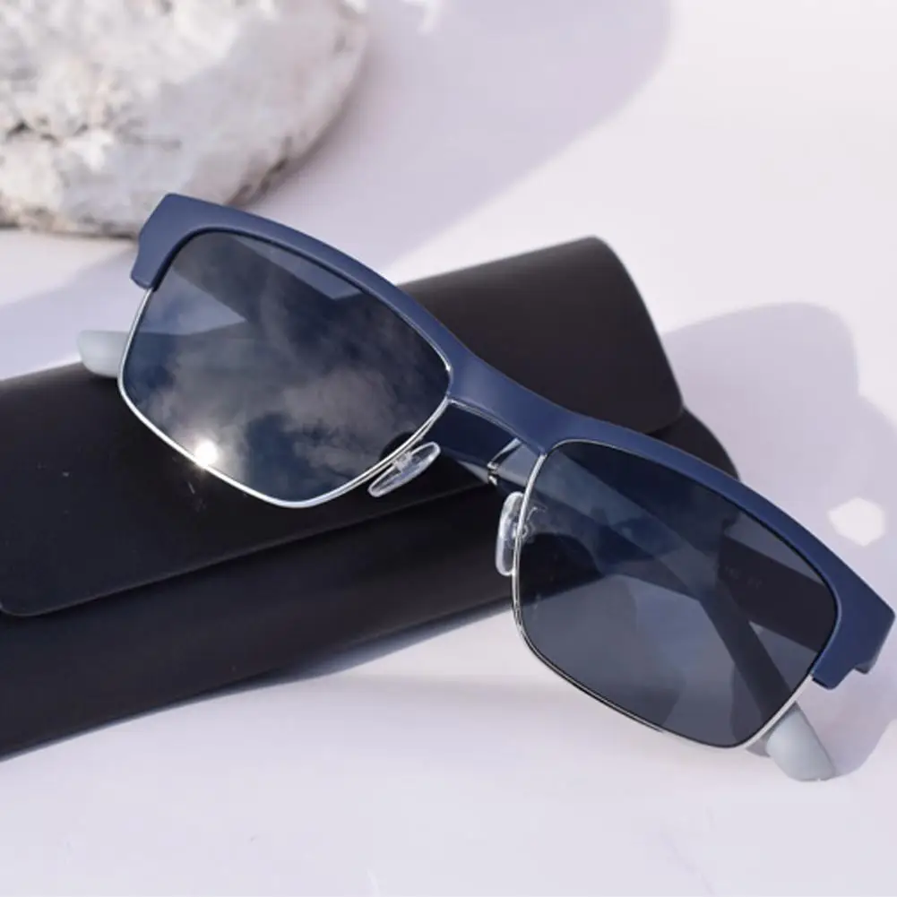 Novelty Smart Headphones K2 Smart Bluetooth Glasses Wireless Sport Headset With Microphone Anti-Blue Sunglasses