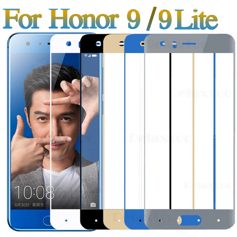 

Screen Protector for Huawei Honor 9 9Lite Tempered Protective Glass on Honor 9 Lite Light Honor9 Full Cover Tempered Glass Film