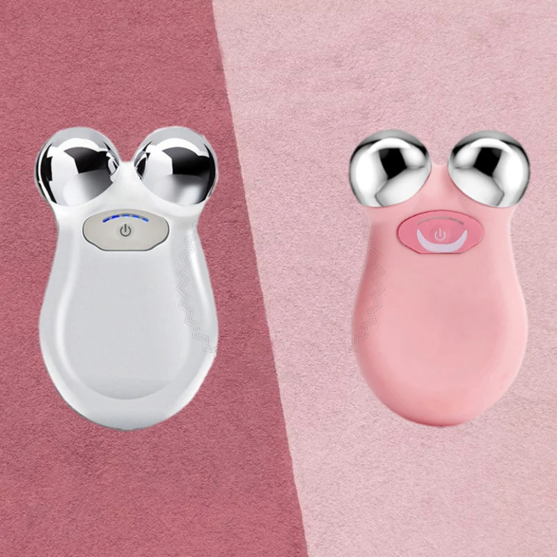

Face Lift Devices Microcurrent Face Lifting Roller Massager Microcurrent Device Massage Machine Face Tightening Facial Massage