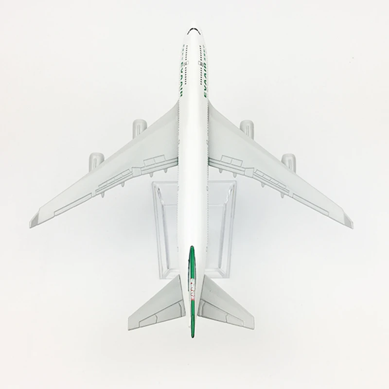 16 см 1:400 весы Boeing B747 EVA Air Airways модель из металлического сплава самолет модель игрушки самолеты детский подарок коллекционная