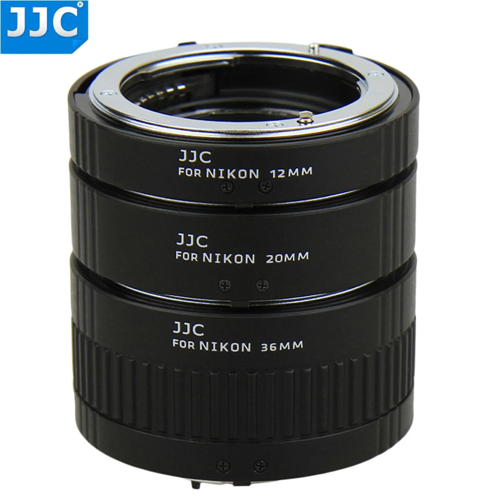 JJCAutomaticExtensionLensAdapter12mm20mm36mmMetalAutoFocus