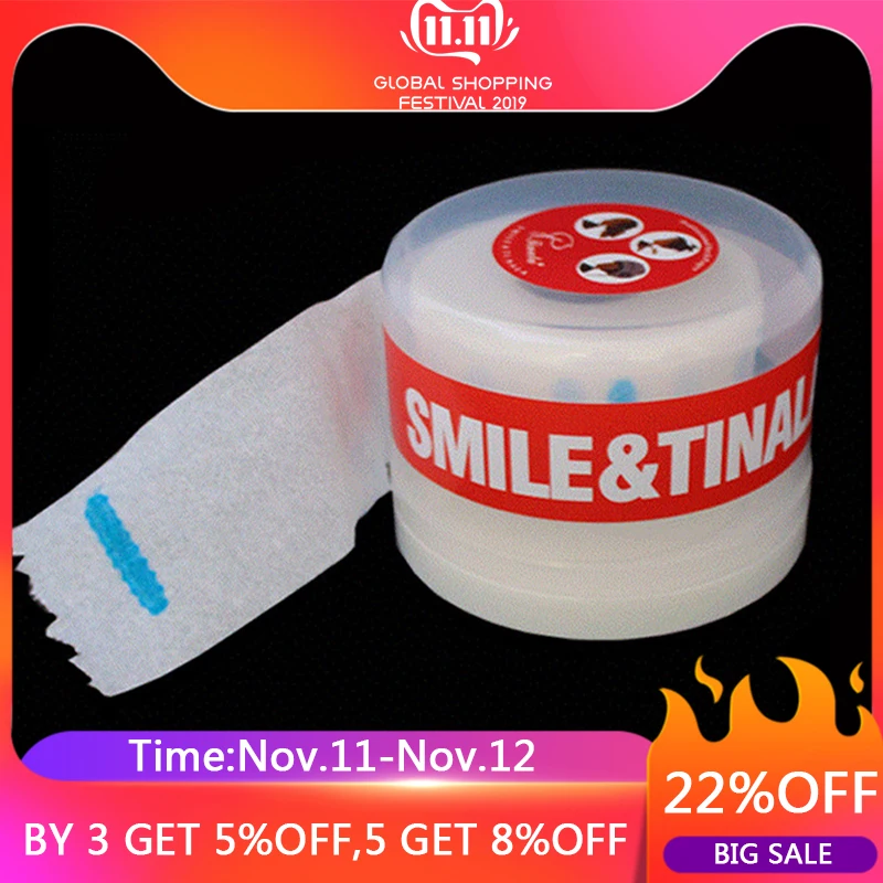 

1pc Professional Disposable Neck Paper Roll Plastic Box Hair Clipper Hair Color Hair Ring Neck Paper Boxes Hair Styling Tools