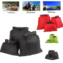 8 цветов открытый плавательный водонепроницаемый мешок кемпинг рафтинг хранения сухой мешок с регулируемым ремешком крюк 3 шт