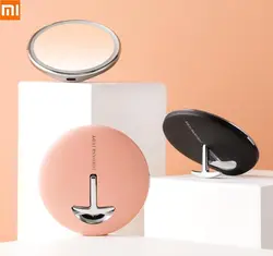 Xiaomi girl светодиодный косметический зеркальный светильник ed заполняющий светильник, Сетчатое красное туалетное зеркало, портативное