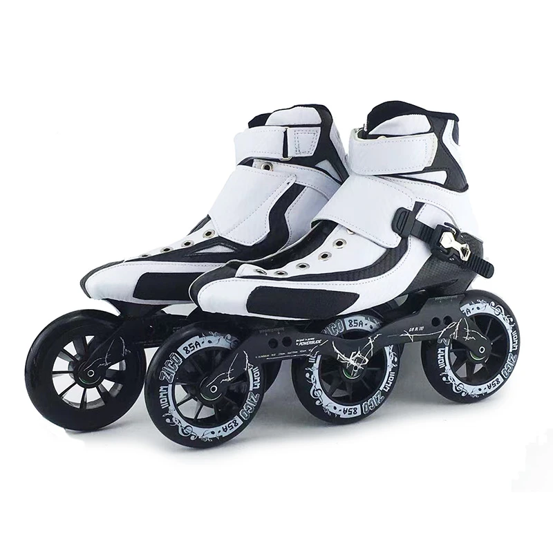 Patines profesionales de velocidad para niños y adultos, botas de fibra de carbono línea, zapatos superiores, Patines de patinaje de carreras| - AliExpress