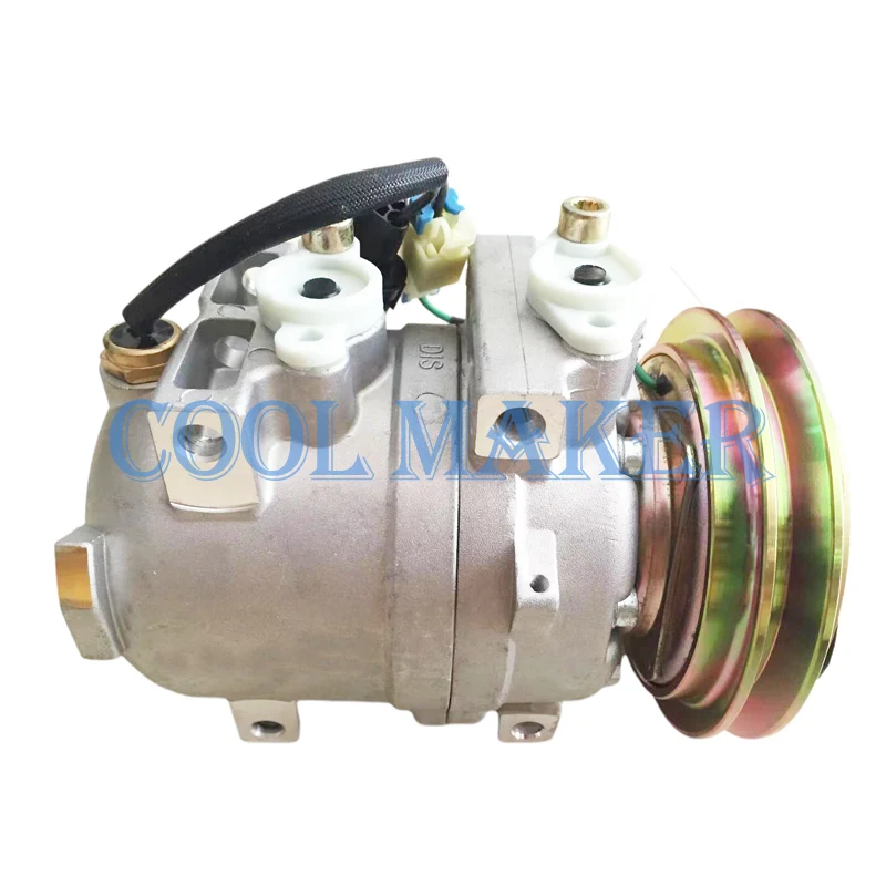 Компрессор переменного тока DKV14C для экскаватора Hitachi Hyundai HYUNDAI 506021-6413 11N690040 11N6-90040