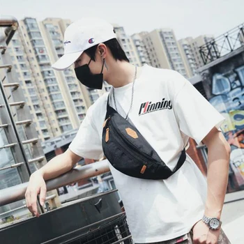 

Men Women Waist Bag Chest Bag Multifunctional Sports Travel Bag Mobile Coin Purse Male Crossbody Bag Shoulder Bag