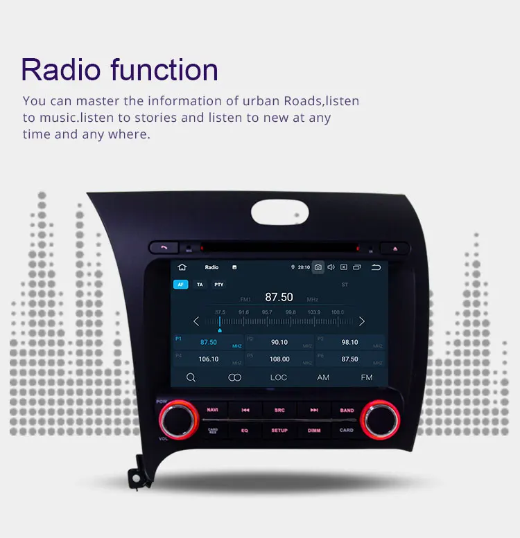 Perfect TOPBSNA Android 9.0 Car DVD Multimedia Player for Kia CERATO K3 FORTE 2013 2014 2015 2016 WIFI Car Radio Player GPS Navi auto FM 4