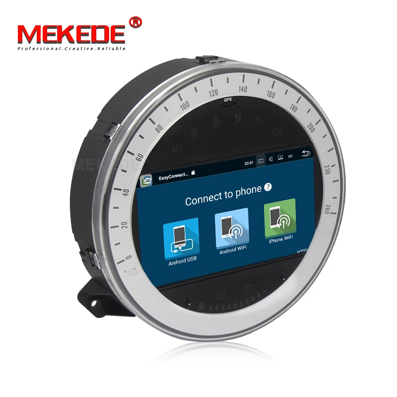 MEKEDE HD 2DIN Android 8,1 автомобильный DVD мультимедийный плеер для BMW Mini Cooper 2006-2013 радио головное устройство wifi четырехъядерный 2 Гб