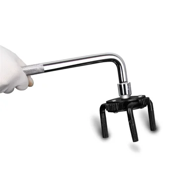 

Steel Machine Oil Fuel Filter Wrench adjustable Two Way Flat 3 Jaws Oil Grid Adjustable Spanner Removal Tool Cars Repair Tools
