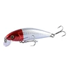 Leurre méné rigide en plastique avec yeux 3D, appât artificiel wobbler idéal pour la pêche à la carpe, Crankbait, 7.2cm, 8.7g, 1 pièces ► Photo 3/6