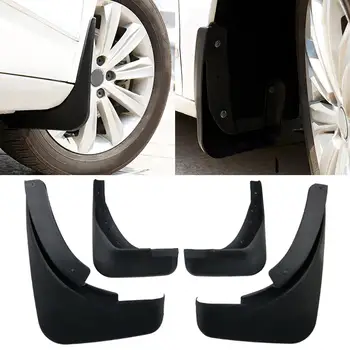 

4Pcs Car Front Rear Fenders Mudguards Splash Guards Accessory for Audi A4 2003 2004 2005 2006 2007 2008 DIY Car Accessories