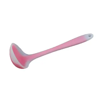 

Nonstick Silicone Spoon Hollow handle Anti Hot Soup Spoon Cooking Tools