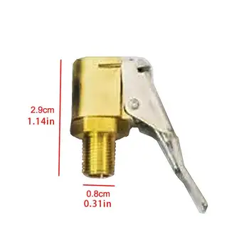 

Car Air Pump Thread Nozzle Adapter Car Pump Accessories Fast Conversion Head Clip Type Gas Nozzle Car Accessories