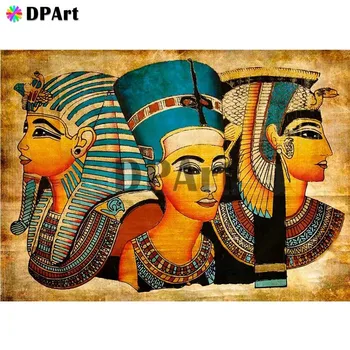 

Diamond Painting 5D Full Square/Round Drill Egypt Pharaoh Daimond Embroidery Painting Cross Stitch Mosaic Picture M1160