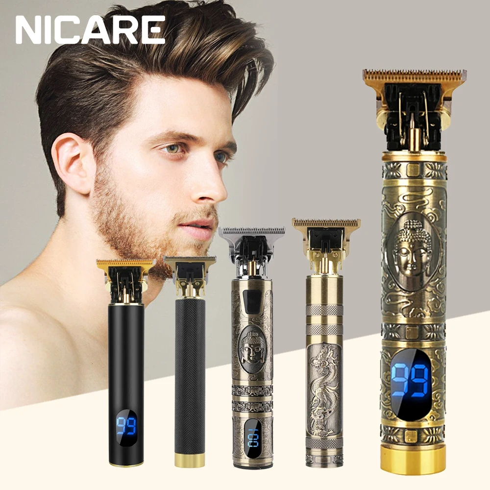 NICARE T9 электрическая машина для резки волос профессиональный триммер мужчин