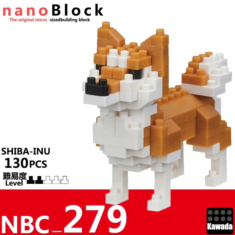 nanoblock shiba inu