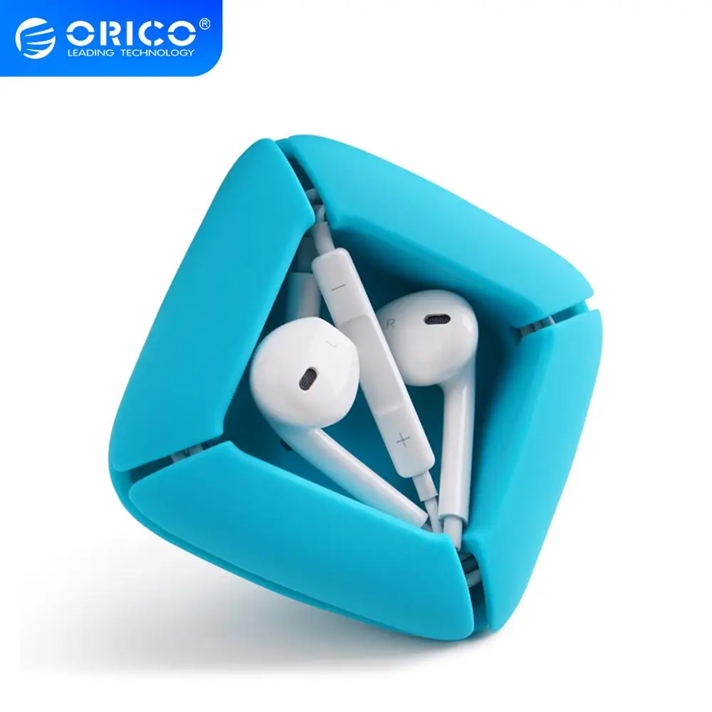 Силиконовый держатель кабеля ORICO гибкий для наушников и