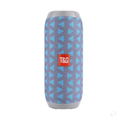BLUEWHITE Лучший спикер портативный спикер TG117 спикер Bluetooth Открытый водонепроницаемый домашний кинотеатр Бумбокс для компьютера радио телефон FM AUX - Цвет: BLUEWHITE