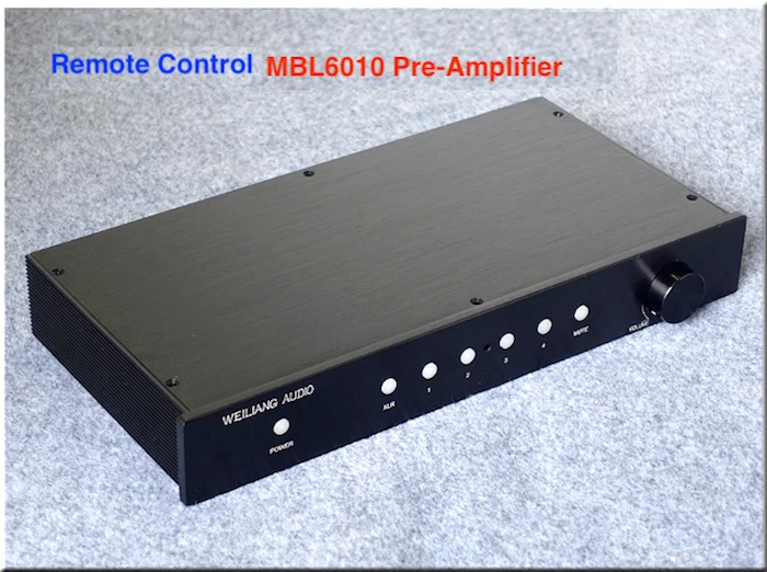 Аудио имитированный MBL6010D Предварительный усилитель с пультом дистанционного управления HIFI EXQUIS полный баланс MBL6010 Предварительный усилитель