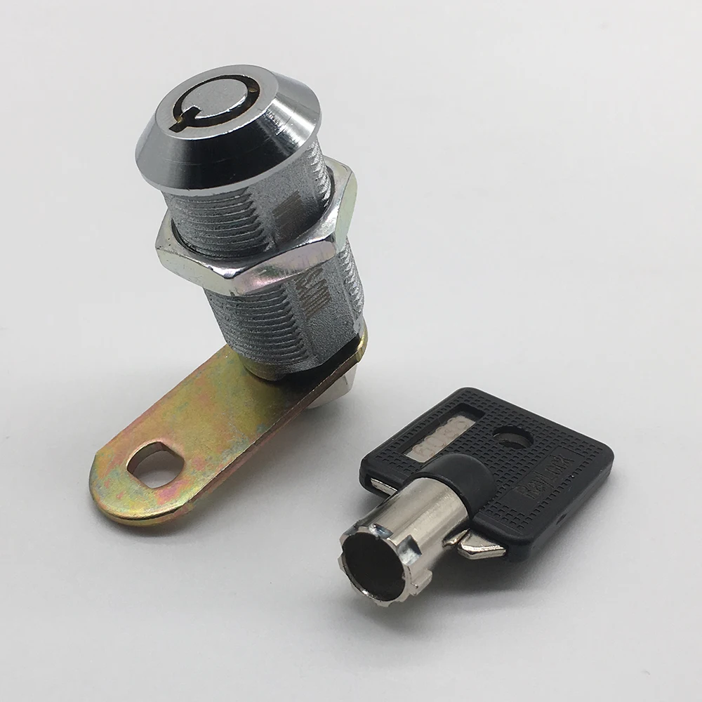 10 pieces 32mm zinc alloy keyed alike tubular pin cam lock metal