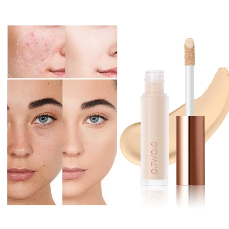 

O.TWO.O Liquid Concealer Stick Makeup Foundation Cream Scars Acne Cover Smooth Makeup Base Oil Control Face Eyes Cosmetics