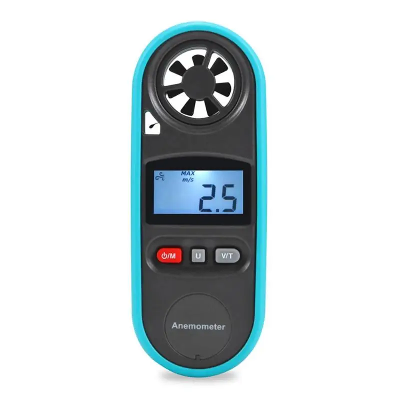 

Portable LCD Digital Windmeter Anemometer Thermometer Wind Speed Gauge Meter Rapid Response and Accurate Measurement