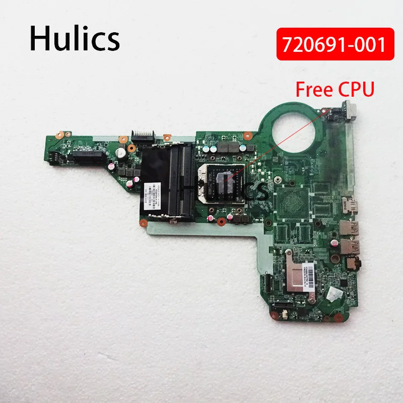 Hulics Original 720691-501 720691-001 mainboard DA0R75MB6C1 REV : C Laptop Motherboard For HP Pavilion 15-E Notebook main board |