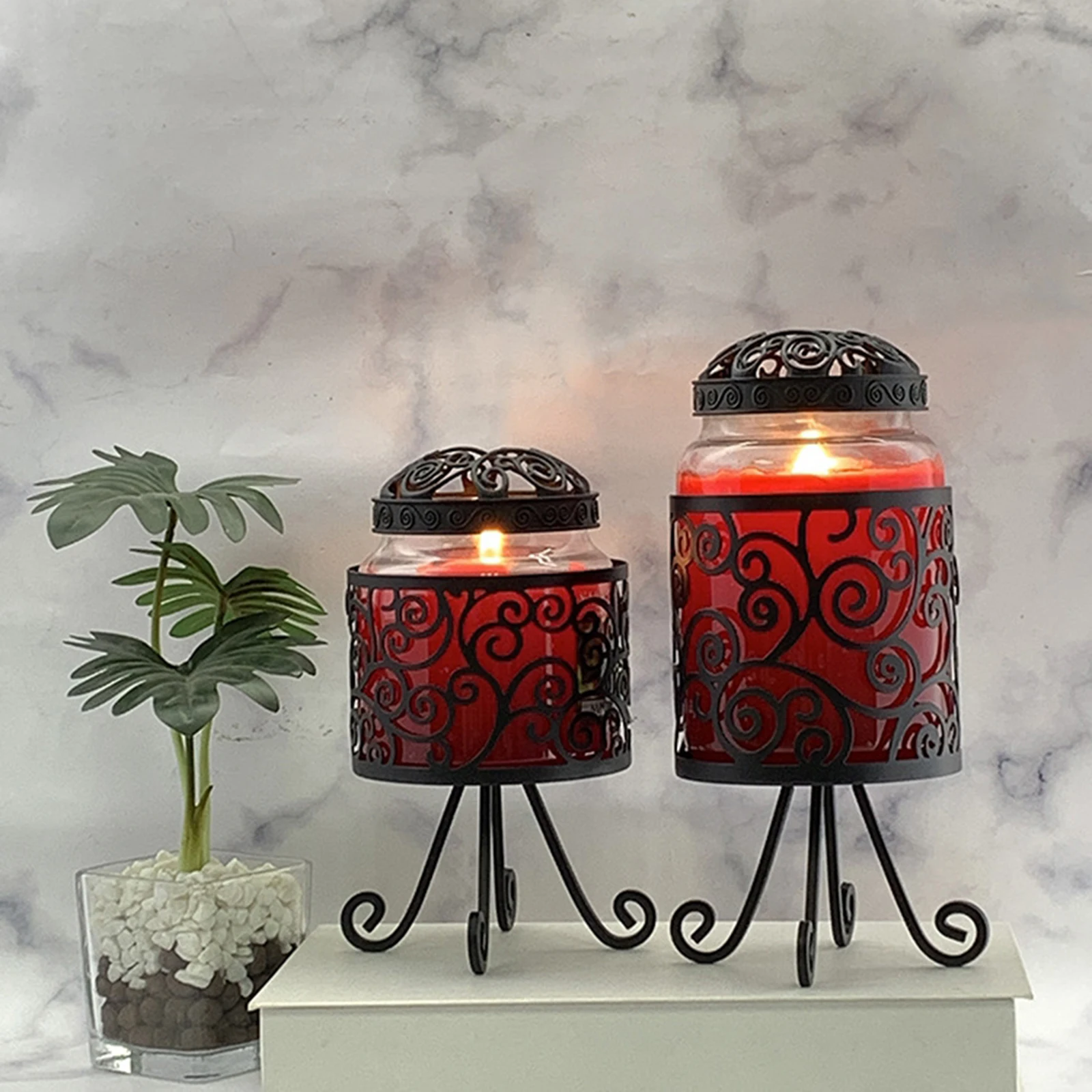 Candles Topper Candle Sleeves Burn Evenly Accessories Home Decor Style 4