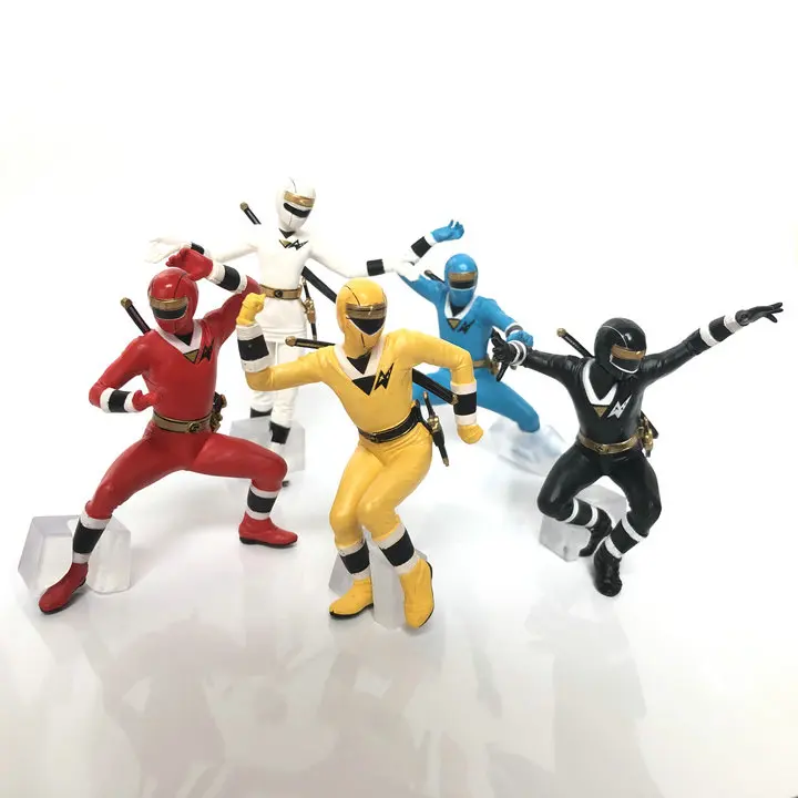 

pvc figure model toy Ninja Team Model ornaments out of print
