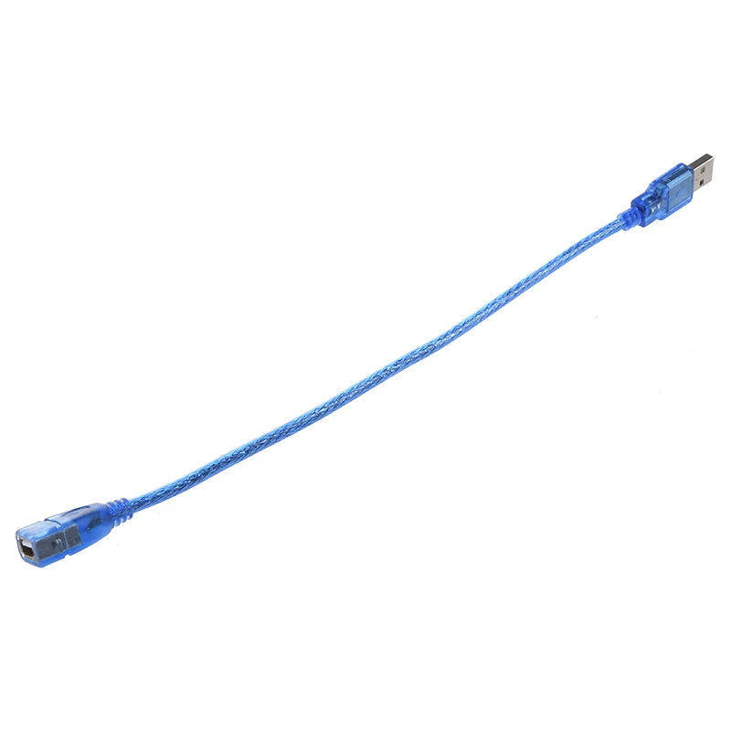 30 см синий USB 2,0 тип А мама-папа AF-AM УДЛИНИТЕЛЬ шнур