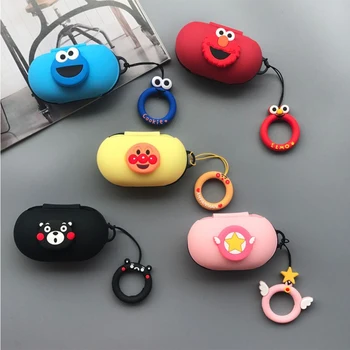 

Cartoon Silicone Cover for Samsung Galaxy Buds 2019 Case Bluetooth Headset Charging Box Cover Wireless Headphone Skin Shockproof