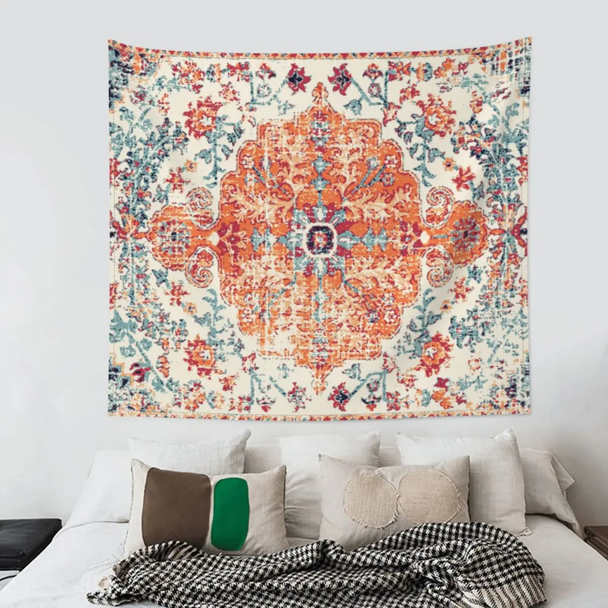 

Ancient Persian Vintage Tapestry Wall Hanging Hippie Polyester Tapestry Bohemian Art Throw Rug Blanket Wall Decor Yoga Mat