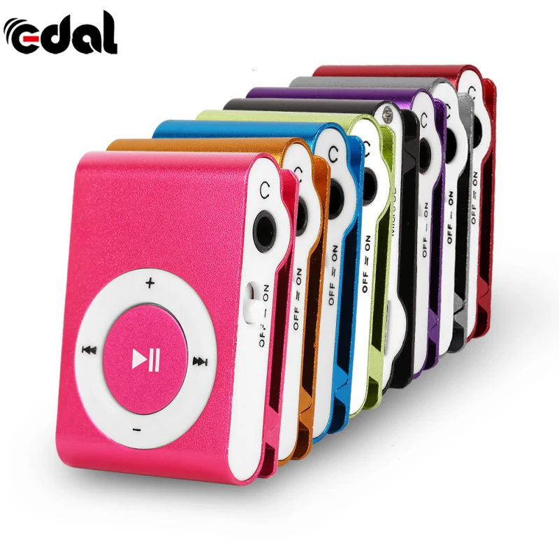 USB металлический мини MP3-плеер с зажимом, спортивный портативный музыкальный цифровой TF/SD слот для карты, плеер mp 3 плеер, карта для бега, переносной мини mp3 Mu