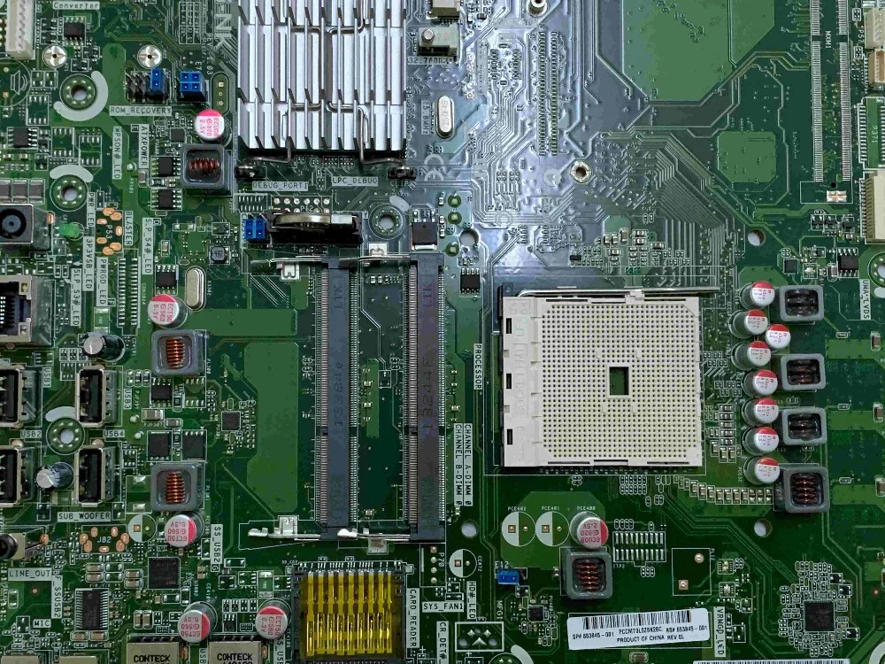 amd placa-mãe 653845-001 AAHD3-NK