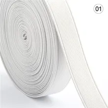  10Meters Width 1.5-2.5cm Elastic Band Spandex Belt Trim Sewing Ribbon Clothes Flex Sewing Material for Shorts Skirt Trouse 
