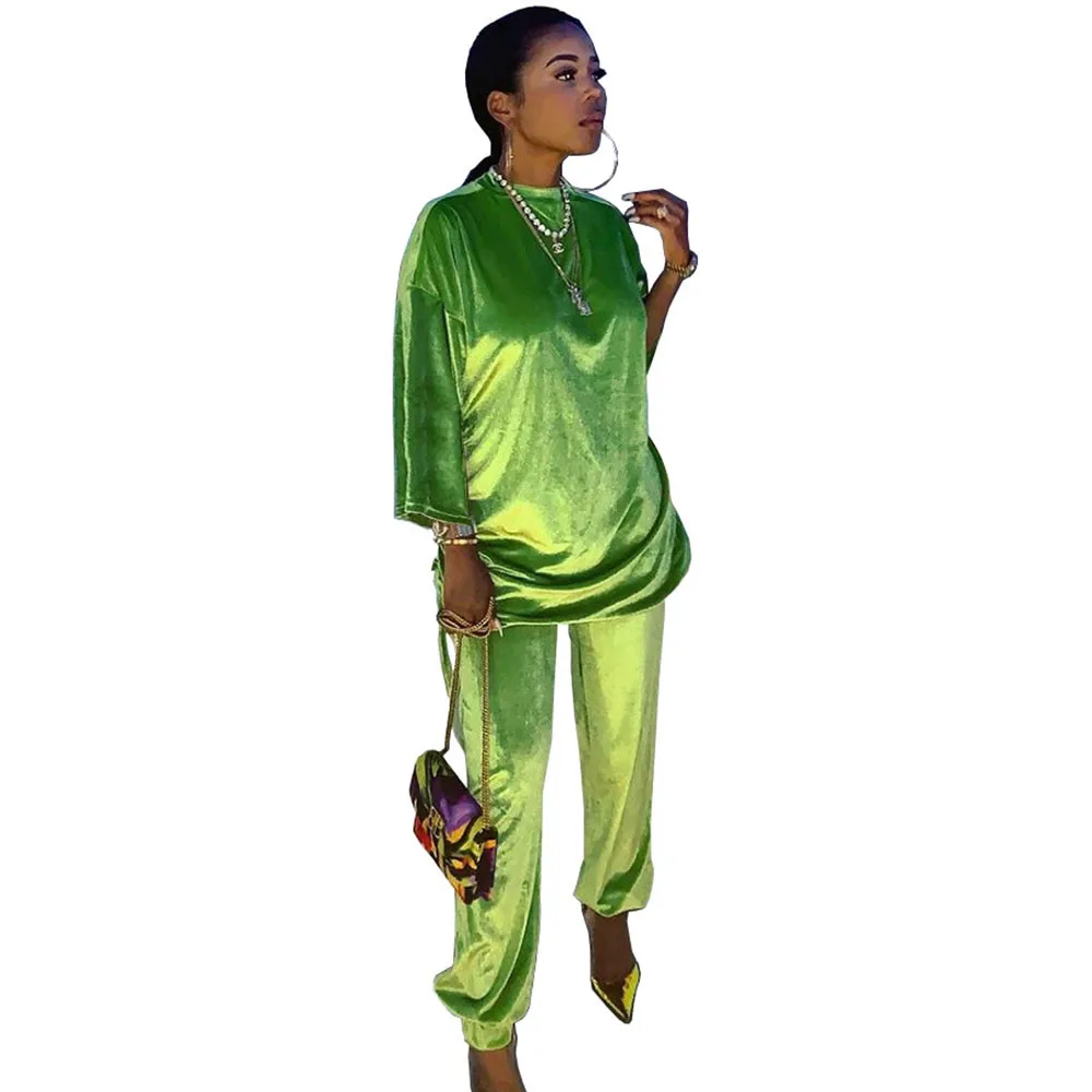 green and orange tracksuit