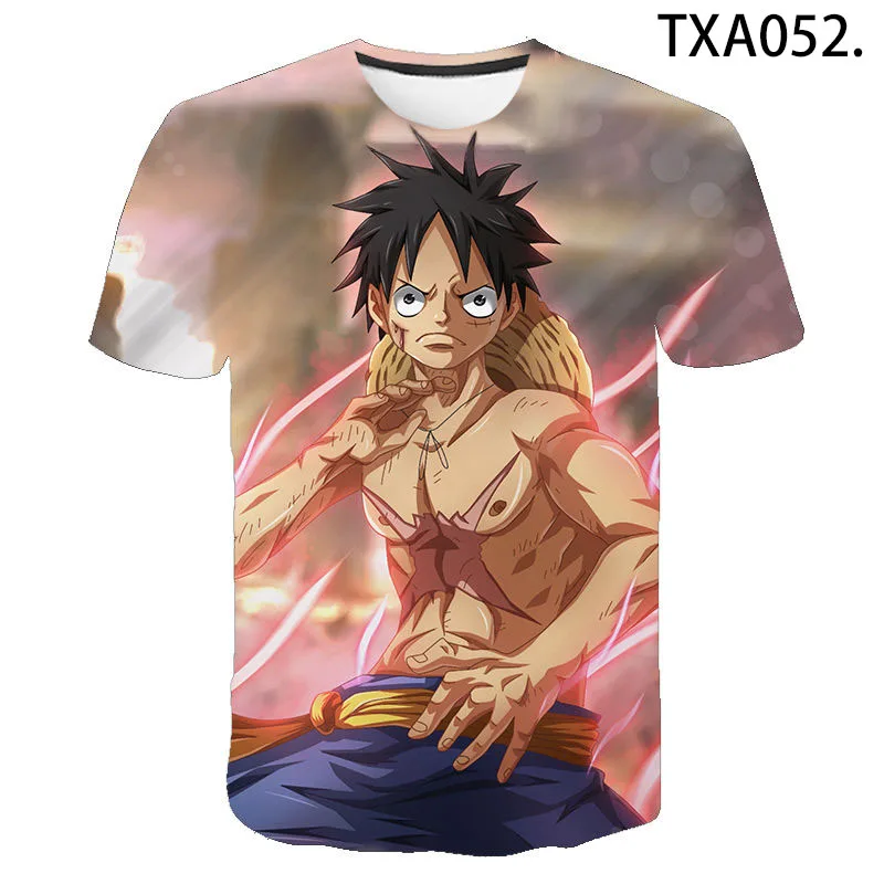 Цельная футболка для мужчин и женщин Детская летняя повседневная с 3D рисунком |