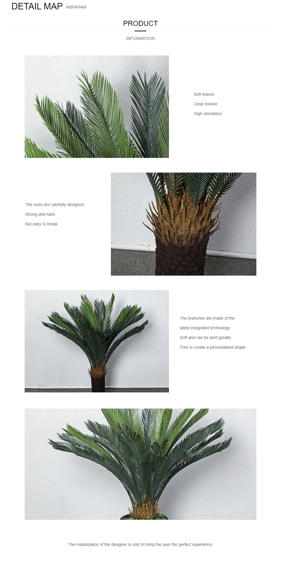 120cm Large Plastic Plants Tropical Artificial Tree Green Palm Leaves Real Touch Banana Tree Indoor Plant For Home Office Decor