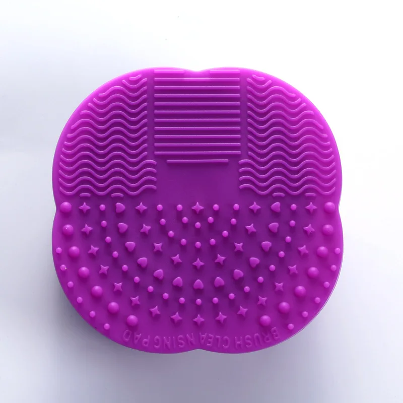 purple Производитель,, силиконовые стиральные подушечки, Взрывные модели, сушильные инструменты, Кисть для макияжа, очищающая подушечка на присоске, подушка artifac - Handle Color: purple