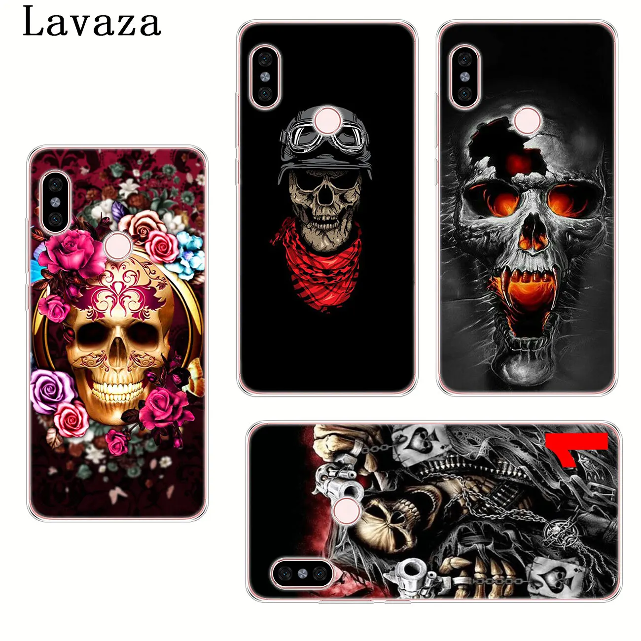 Жесткий чехол для телефона Lavaza Grim Reaper Skull Skeleton для Xiaomi Redmi 8A 7A 6A 5A 4A K20 Note 8 7 5 6 Pro 4 4X