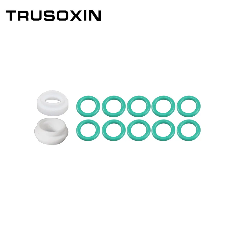 Tig Welding Accessories Tig Welding Torch Kit 30Pcs TIG Welding Torch Accessories Stubby Gas Lens 4#~12# Pyrex Glass Cup Kit For WP-17/18/26 Torch Welding& Soldering Supplies