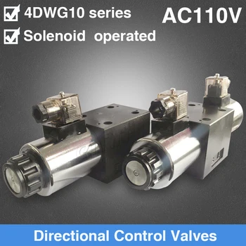 

4DWG10 Series Industrail Solenoid Operated Directional Control Valves AC110V