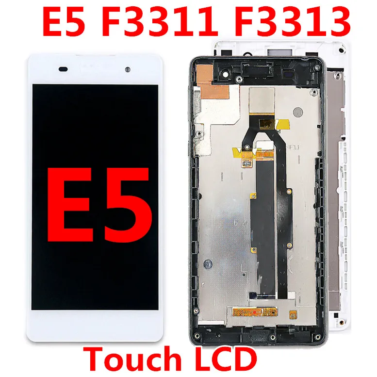 JIEYER для SONY Xperia E5 дисплей сенсорный экран дигитайзер Замена ЖК F3311 F3313 sony e5