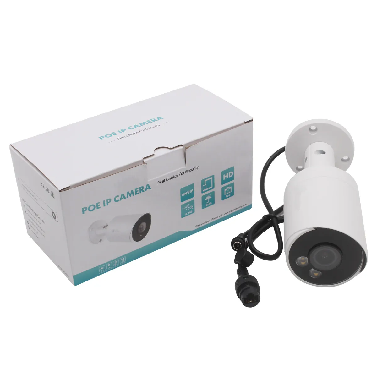 US $52.86 Hikvision Compatible Anpviz 5mp Starlight Colorful Ip Camera Poe Bullet Super Security Camera 30m BuiltIn Mic Audio Ip66 Onvif