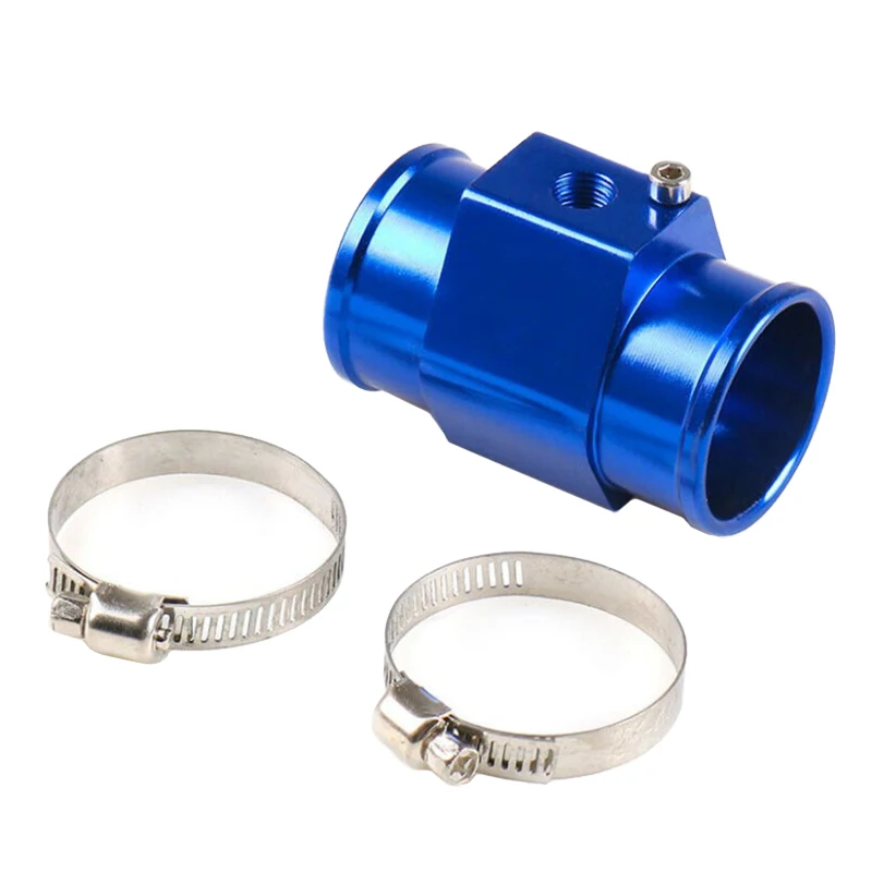 

DWCX 40mm Metal Car Water Temp Temperature Joint Pipe Sensor Gauge Radiator Hose Adapter Accessories