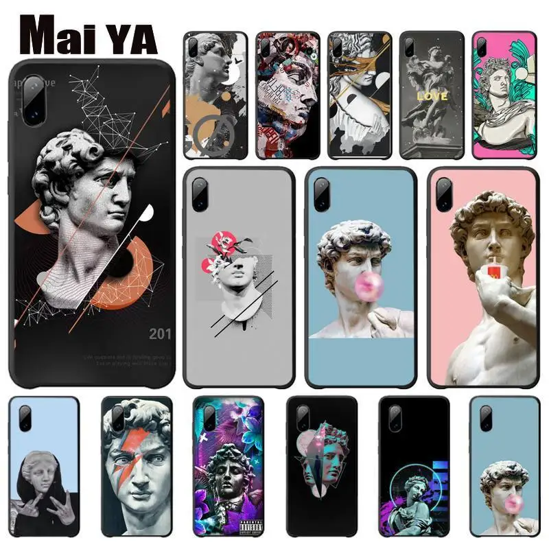 Чехол Maiya для Huawei Y6 Y7 Y9 Prime Nova 2 2i 3 3i аксессуары телефона в винтажном стиле с