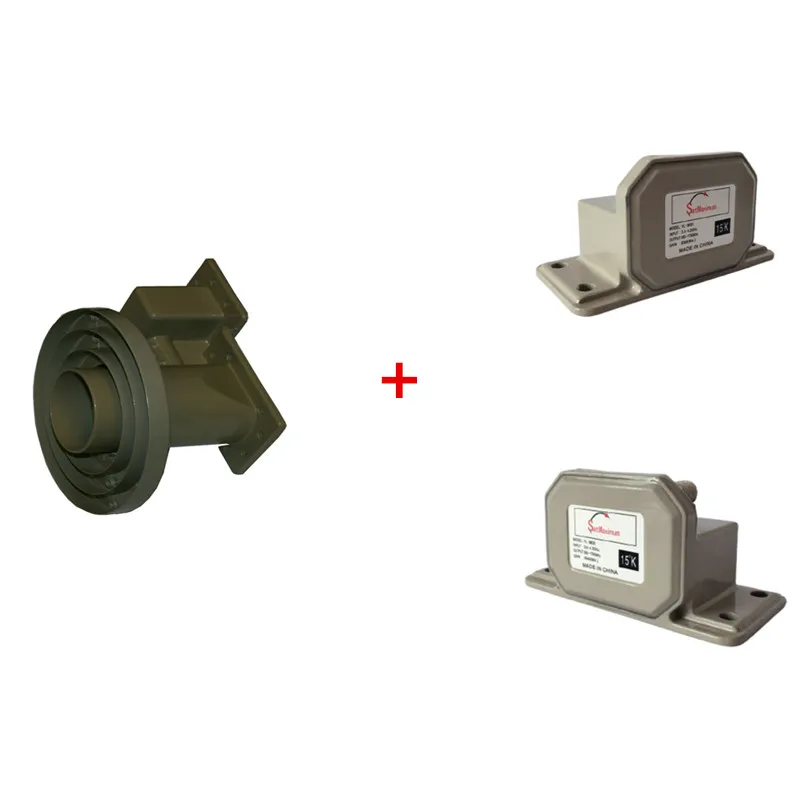 C-band dual feedhorn + Single Polarity LNB | Электроника