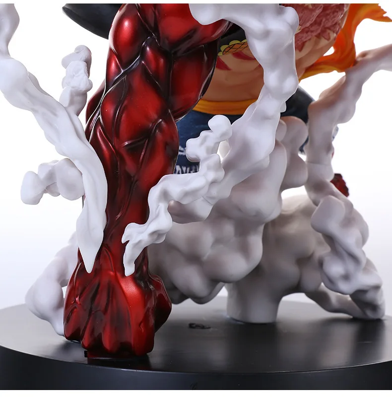 【特大サイズ】ONE PIECE ルフィ Gear4th フィギュア 25cm 25CM Anime One Piece Luffy Gear 4 Figurine PVC Action Figure